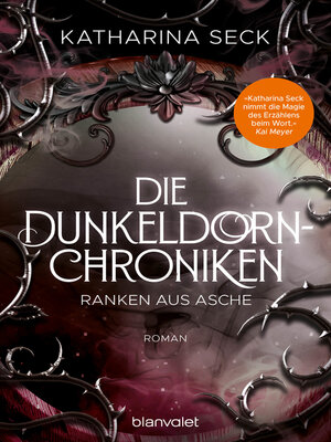 cover image of Die Dunkeldorn-Chroniken--Ranken aus Asche